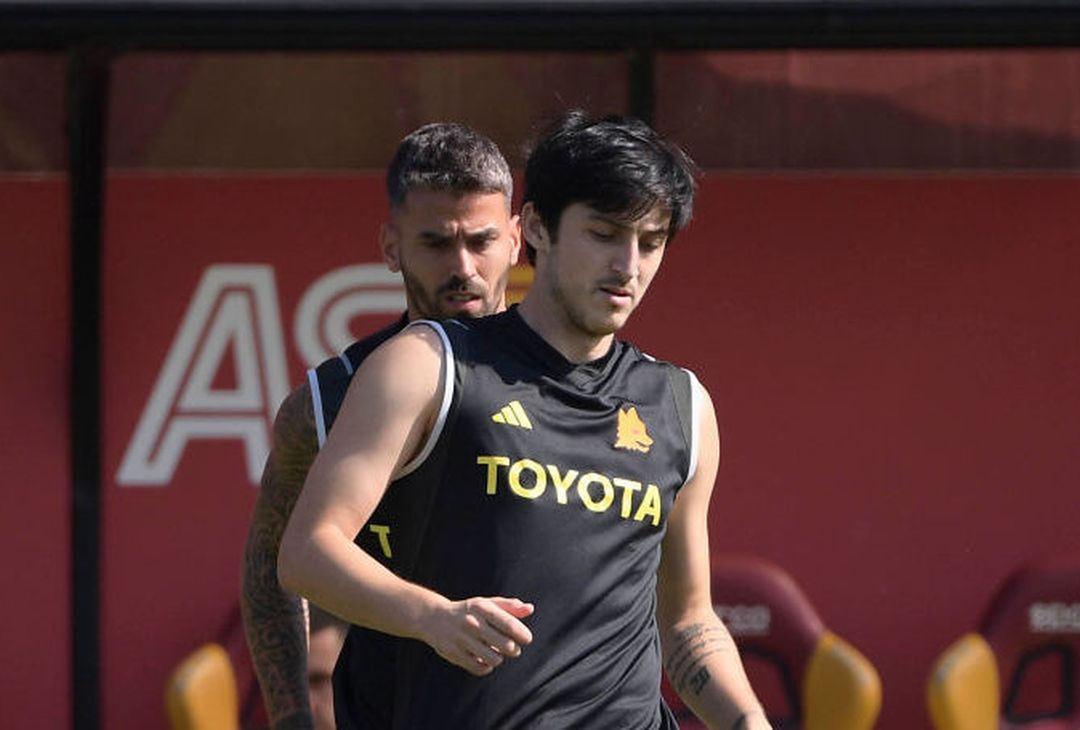 Roma, primo allenamento in vista del Cagliari – FOTO GALLERY - immagine 10