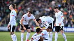Il Liverpool esce clamorosamente dalla Fa Cup. Chiesa in campo, ma non incide