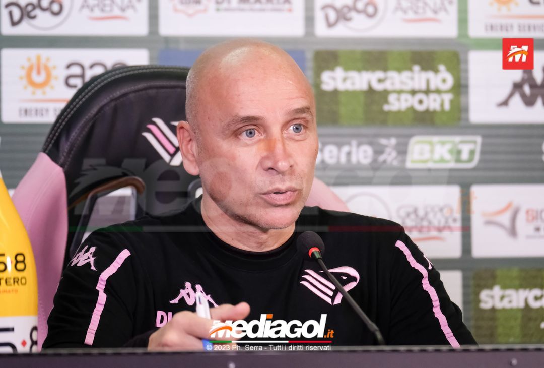 FOTO PALERMO, verso il Frosinone: la conferenza stampa di Eugenio Corini (GALLERY) - immagine 12