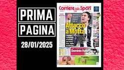 Prima pagina Corriere dello Sport: “Giménez, il Milan avanza”