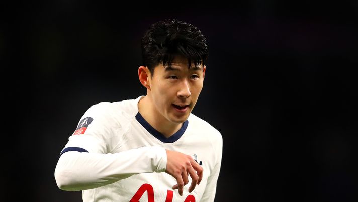 LONDON, ENGLAND - FEBRUARY 05: Heung-Min Son of Tottenham Hotspur reacts during the FA Cup Fourth Round Replay match between Tottenham Hotspur and Southampton FC at Tottenham Hotspur Stadium on February 05, 2020 in London, England. (Photo by James Chance/Getty Images) Moretto: “Son? Oggi non è un’opzione che il Milan contempla per una serie di motivi” - immagine 1