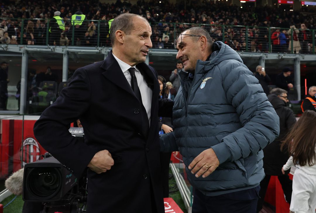 Maurizio Sarri e Allegri