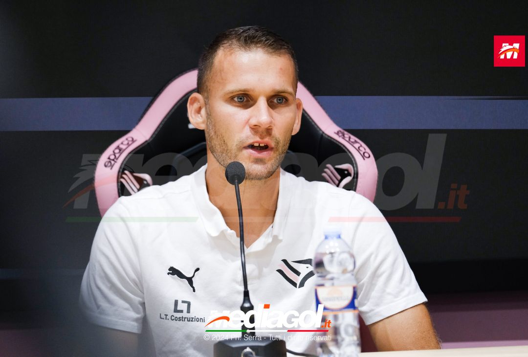 FOTO PALERMO, la presentazione di Alexis Blin in conferenza stampa (Gallery) - immagine 9