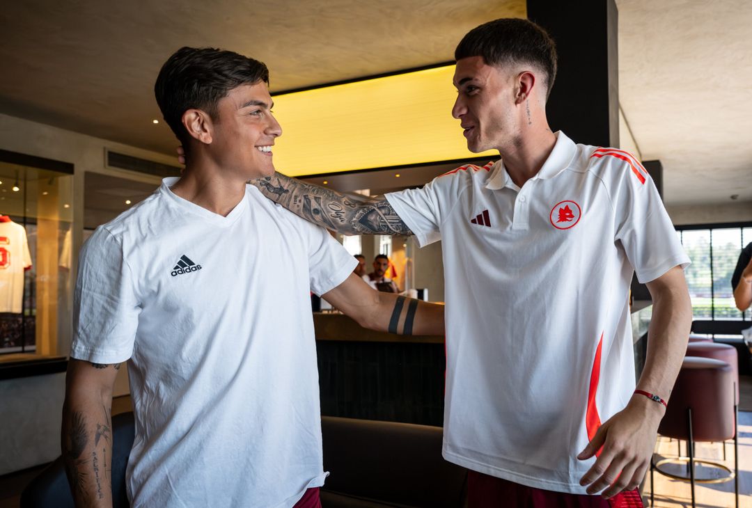 Roma, primo giorno a Trigoria di Mati Soulé – FOTO GALLERY - immagine 4