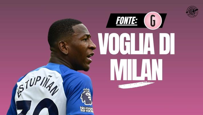 Calciomercato Milan, Estupinan vuole l'Italia! Quella promessa a Mendes ...