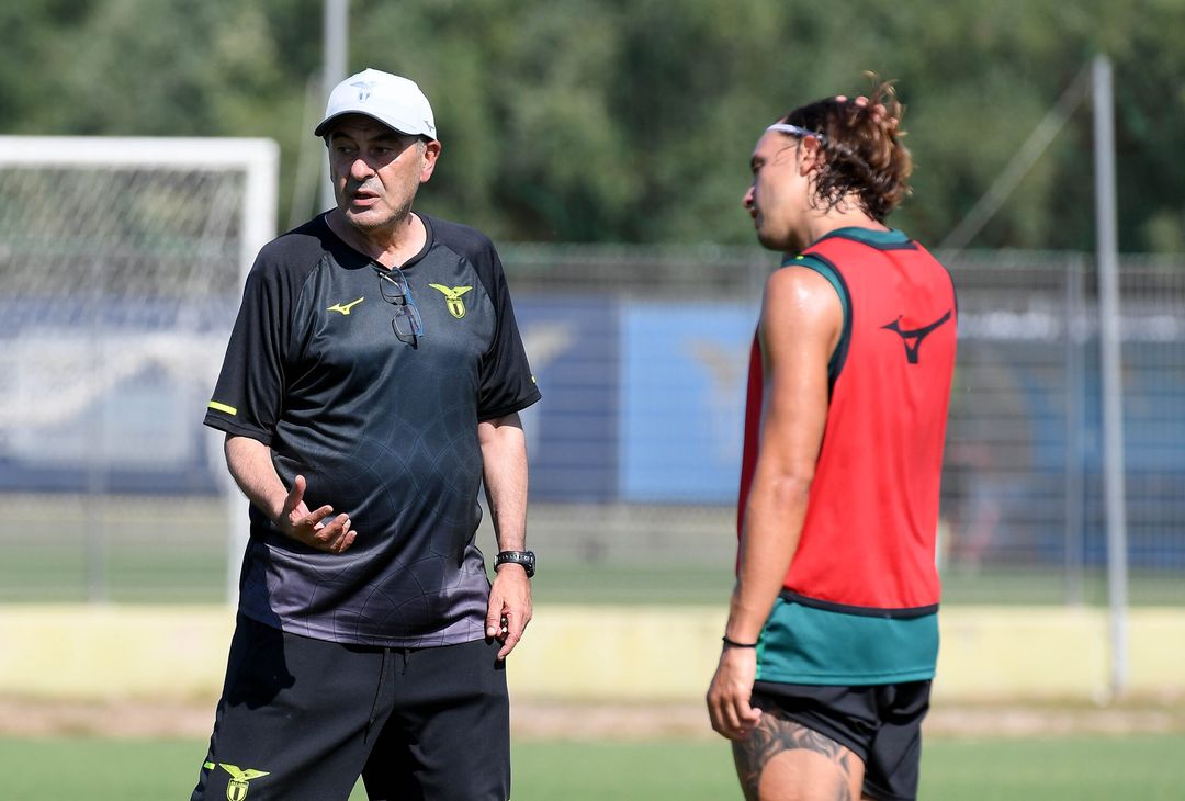 Maurizio Sarri e Pellegrini