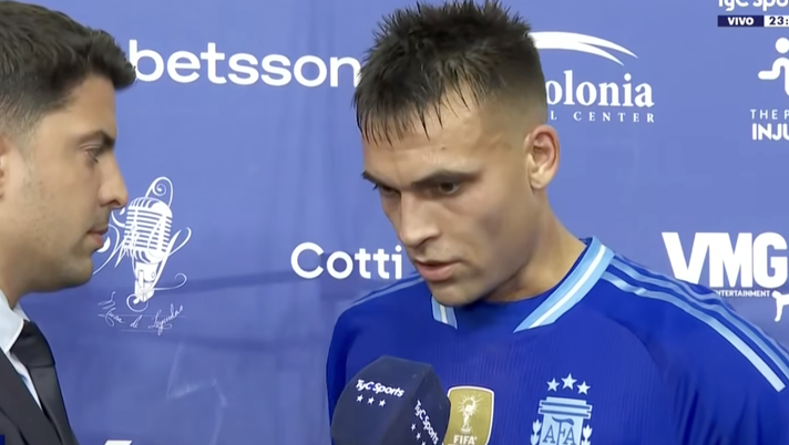 Lautaro: “Ora devo lavorare con l’Inter. Fisicamente sto molto bene, sono felice” Lautaro: “Ora devo lavorare con l’Inter. Fisicamente sto molto bene, sono felice” - immagine 1