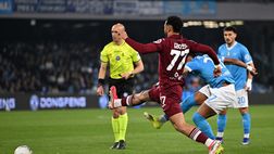 Napoli-Torino 2-1, la moviola: pochi episodi e direzione lineare di Fabbri