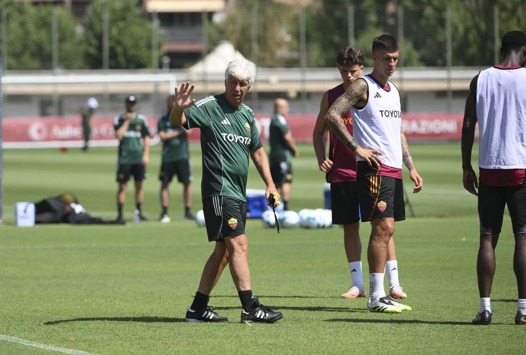 Roma, l’allenamento prima del test contro il Trastevere – FOTOGALLERY - immagine 5