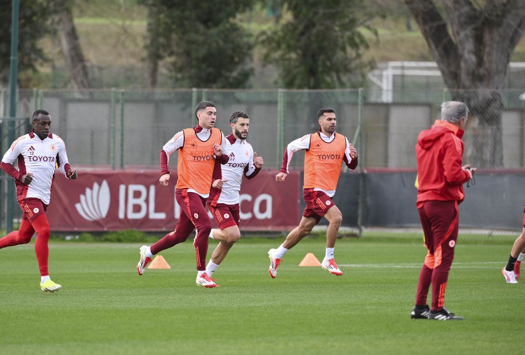 Getty Images Trigoria, ripresa degli allenamenti dopo il pareggio di Bologna – FOTO GALLERY - immagine 14