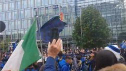 VIDEO / “E’ per la gente che…”. Folla nerazzurra in Viale Liberazione: dalla sede rispondono