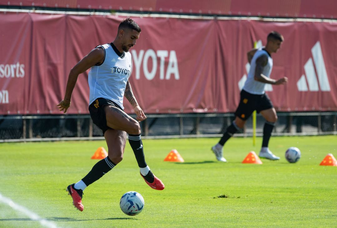 Roma, allenamento mattutino a Trigoria in vista dell’Hellas Verona – FOTO GALLERY - immagine 12