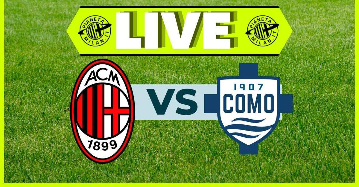 Serie A, Milan Como 1 1: Reijnders fermato dalla traversa! | LIVE News