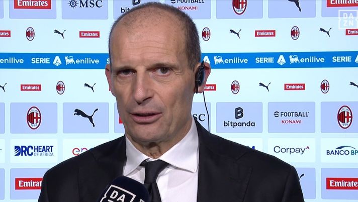 Milan, Allegri: “Troppa fretta e poca pazienza. Al 91′ sull’1-1…” Milan Leao