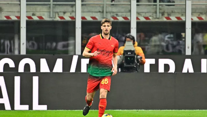 Matteo Gabbia AC Milan Milan-Lazio 1-2 Serie A 2024-2025