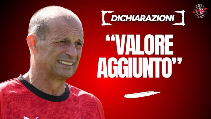 Massimiliano Allegri (allenatore del Milan), qui in un allenamento a Milanello | AC Milan News (Getty Images) Ascari: 'Allegri il valore aggiunto del Milan. Vlahovic difficile ma ...'