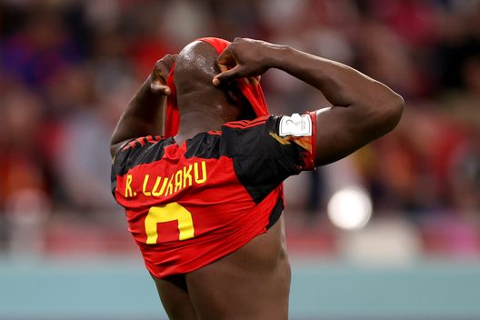 La disperazione di Lukaku dopo i gol sbagliati in Belgio-Croazia. (Photo by Michael Steele/Getty Images) Belgio: la storia della generazione d’oro, ormai all’ultimo ballo- immagine 6