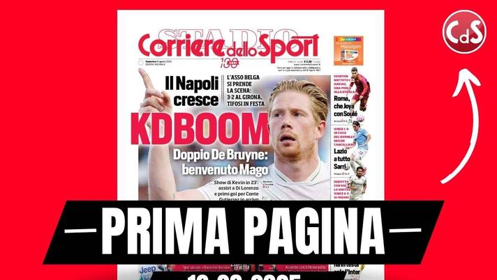 Prima pagina Corriere dello Sport: 'Thiaw in Premier. Milan, ora Leoni'