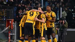 Serie A, Lazio-Inter 0-6: neroazzurri a -3 dal primo posto con una gara in meno