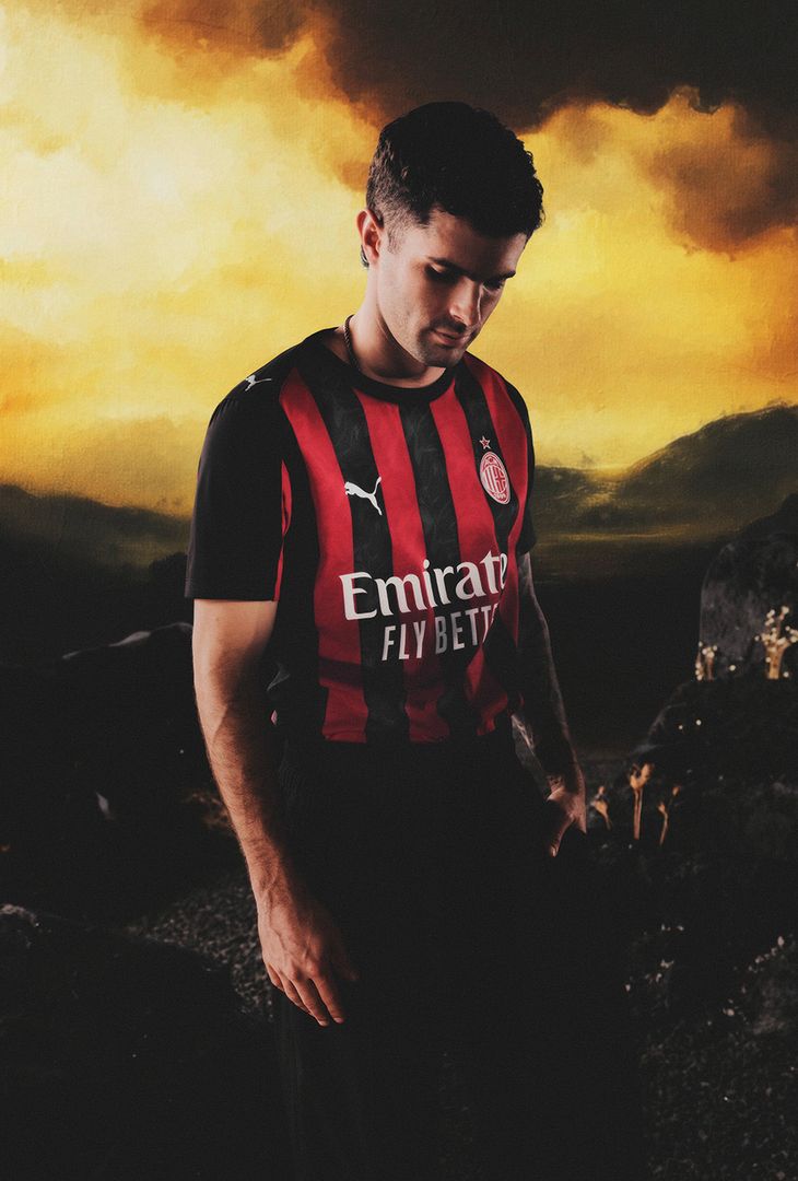 Nuova prima maglia AC Milan 2025-2026 PUMA (Fonte Milan)