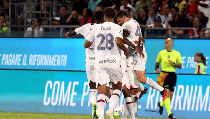 Ruben Loftus-Cheek qui durante Cagliari-Milan 1-3 (Serie A 2023-2024) | News (Getty Images) Ruben Loftus-Cheek AC Milan Cagliari-Milan 1-3 Serie A 2023-2024