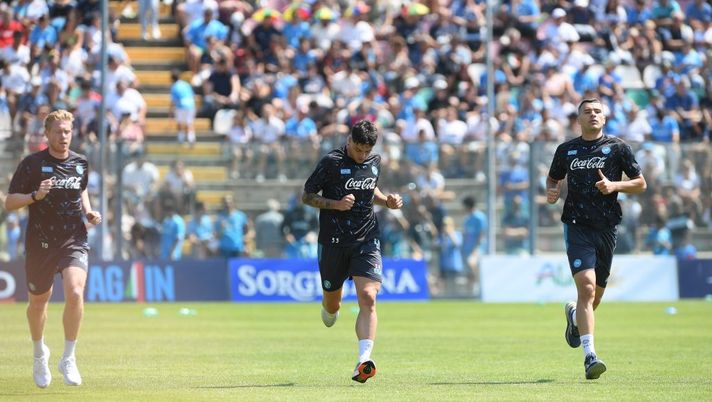 Doppia seduta a Castel di Sangro, lavoro tecnico-tattico e partitina 10 contro 10 - immagine 1