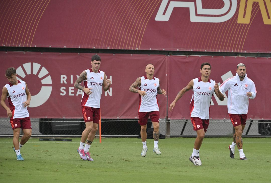 Roma, l’allenamento in vista del Genoa: out Pellegrini e Le Fée – FOTO GALLERY - immagine 15