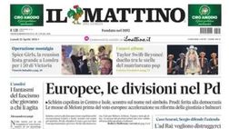 PRIMA PAGINA IL MATTINO OGGI: “Conte o Pioli per voltare pagina”