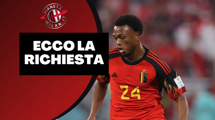 Loïs Openda RC Lens Calciomercato AC Milan