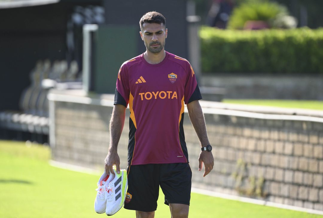 Trigoria, le immagini del quarto giorno di ritiro con Gasperini – FOTO GALLERY - immagine 15