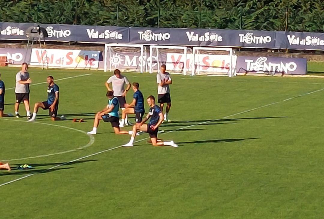 Piccolo problema fisico per il danese, ma ha ripreso l'allenamento regolarmente