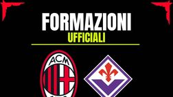 Formazioni ufficiali Milan-Fiorentina: in campo un undici inedito. Ma c’è Leao