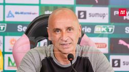 VIDEO, verso Sampdoria-Palermo: le parole di mister Corini in conferenza stampa
