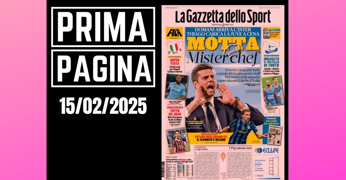 Prima pagina Gazzetta dello Sport: tutto su Joao Felix per il Milan. Bivio Conceicao