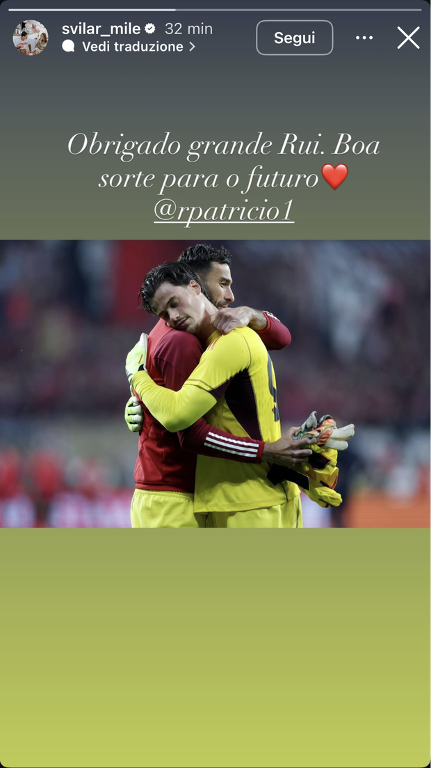 Rui Patricio dice basta: si ritira a 37 anni. Svilar: “Grazie grande Rui”- immagine 2