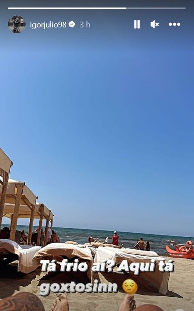 FOTO – Igor si rilassa al mare tra una voce di mercato e l’altra- immagine 2