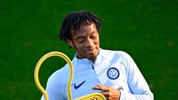Inter, Cuadrado ancora in bilico per la Juve: per lui allenamento parziale in gruppo