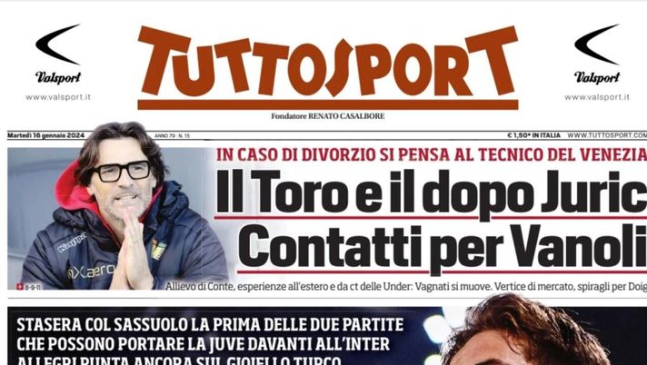 prima pagina tuttosport