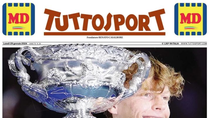 prima pagina tuttosport oggi