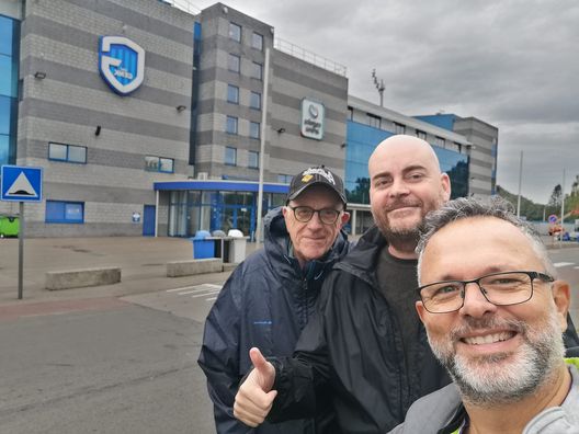 Qui Genk: ecco i primi tifosi viola allo stadio- immagine 2