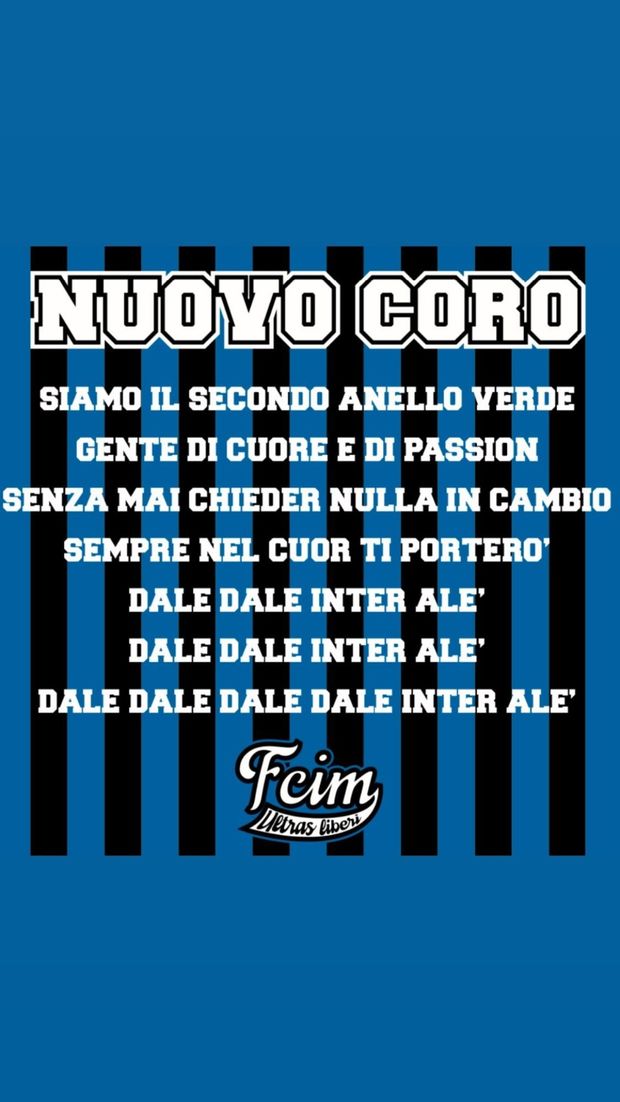 Inter, Curva Nord cambia nome e non solo: il testo del nuovo coro “Secondo Anello Verde”- immagine 2