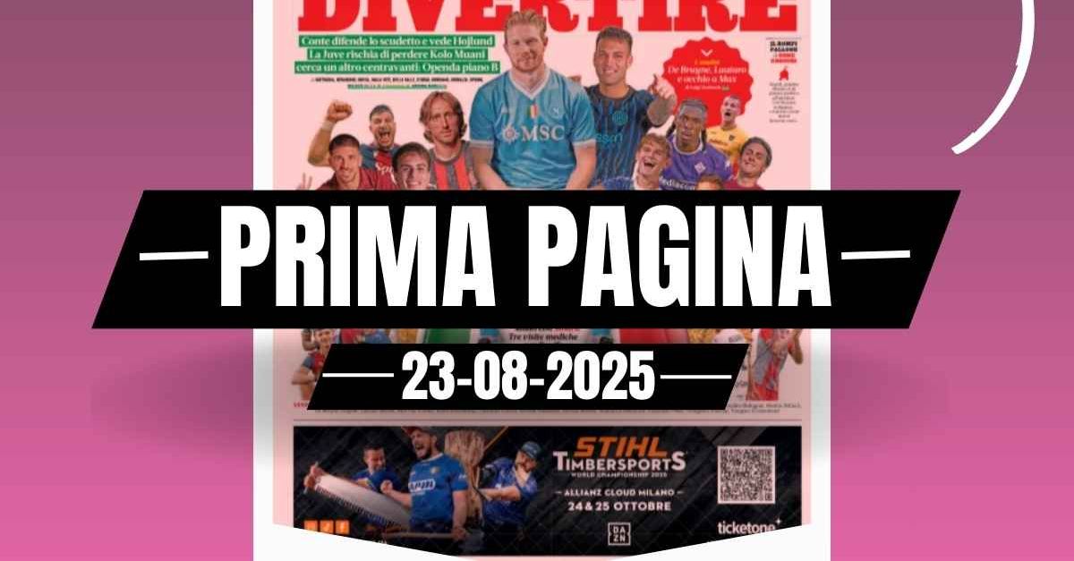 Prima pagina Gazzetta dello Sport: Milan con Modric. Tre visite mediche per Boniface Prima pagina Gazzetta dello Sport: Milan con Modric. Tre visite mediche per Boniface
