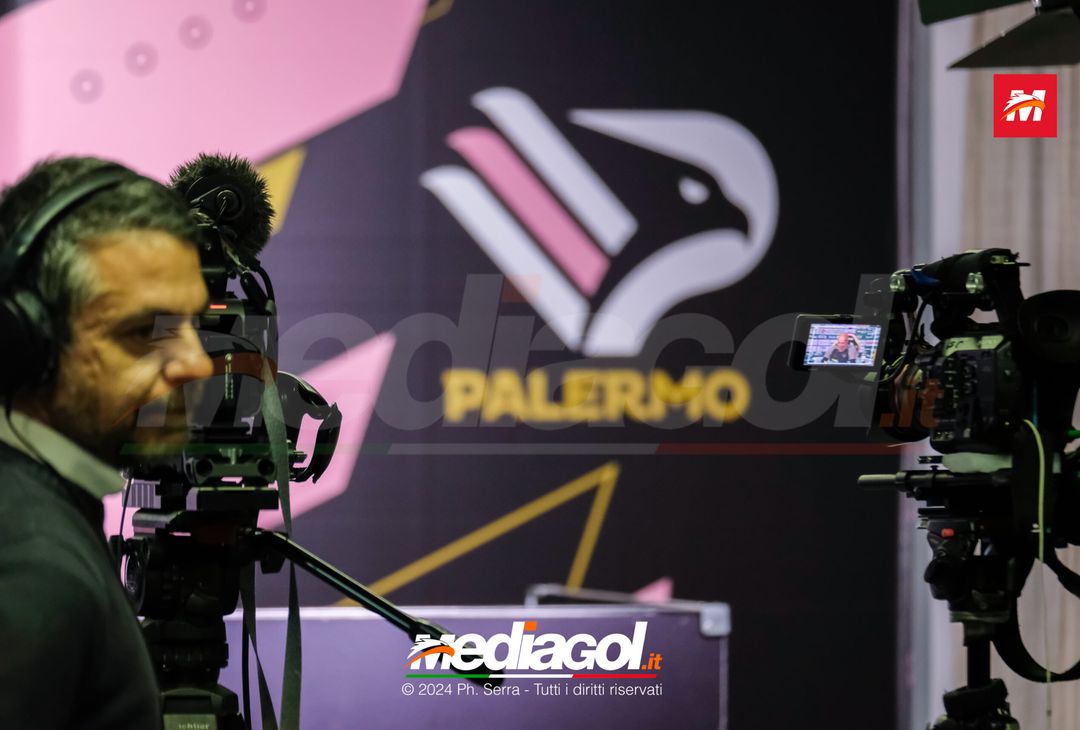 FOTO PALERMO, verso il Como: Corini in sala stampa (GALLERY) - immagine 10