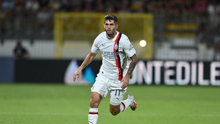 Christian Pulisic AC Milan amichevole Monza-Milan 6-7 dcr precampionato 2023-2024