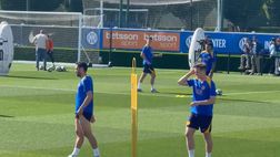 VIDEO FCIN1908 / Inter, Pavard e Zielinski in gruppo: le immagini