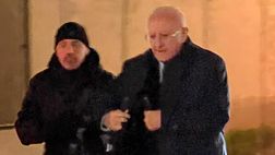 Cena Napoli, arrivato anche il Presidente della Regione De Luca