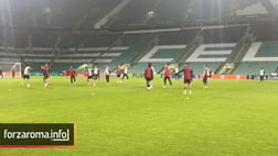 Glasgow, la rifinitura alla vigilia di Celtic-Roma: c’è anche Angeliño