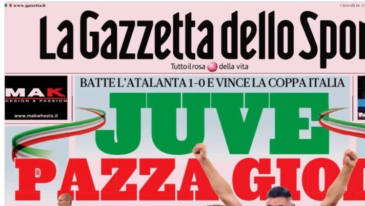 PRIMA PAGINA GAZZETTA DELLO SPORT OGGI: “Inzaghi al rinnovo, ci metto la firma”