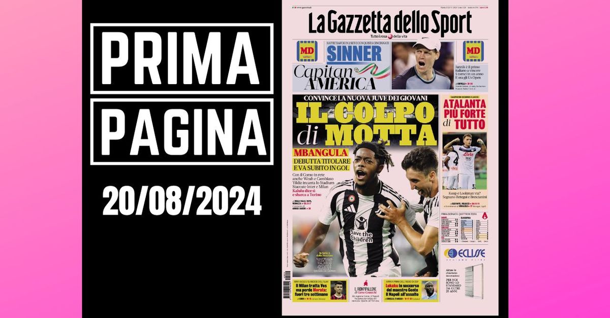 Prima pagina da Pianetamilan