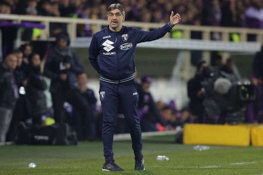 FLORENCE, ITALY - FEBRUARY 01: Ivan Juric manager of Torino FC gestures during the Coppa Italia Quarter Final matcy between Fiorentina and Torino at Stadio Artemio Franchi on February 1, 2023 in Florence, Italy. (Photo by Gabriele Maltinti/Getty Images) Italiano si prende la rivincita su Juric: il Toro ha meno alternative e si spegne- immagine 3